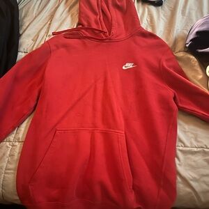 Nike Red Hoodie